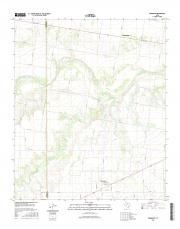 USGS 7.5-minute image map for Bomarton, Texas - The National Map