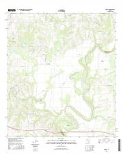 USGS 7.5-minute image map for Daniels, Texas - The National Map