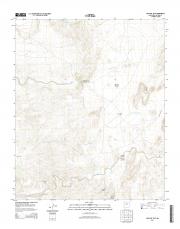 USGS 7.5-minute image map for Mesa Del Yeso, New Mexico